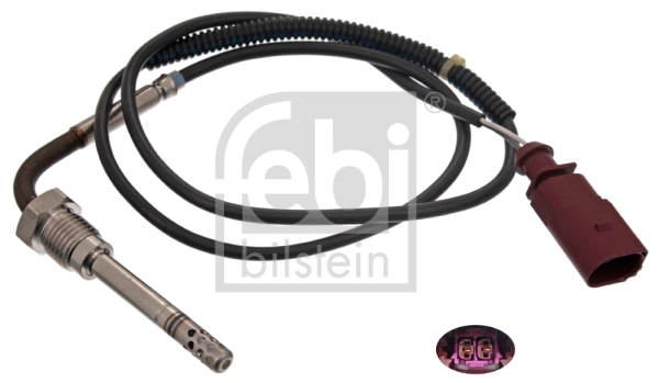 Sensor, exhaust gas temperature